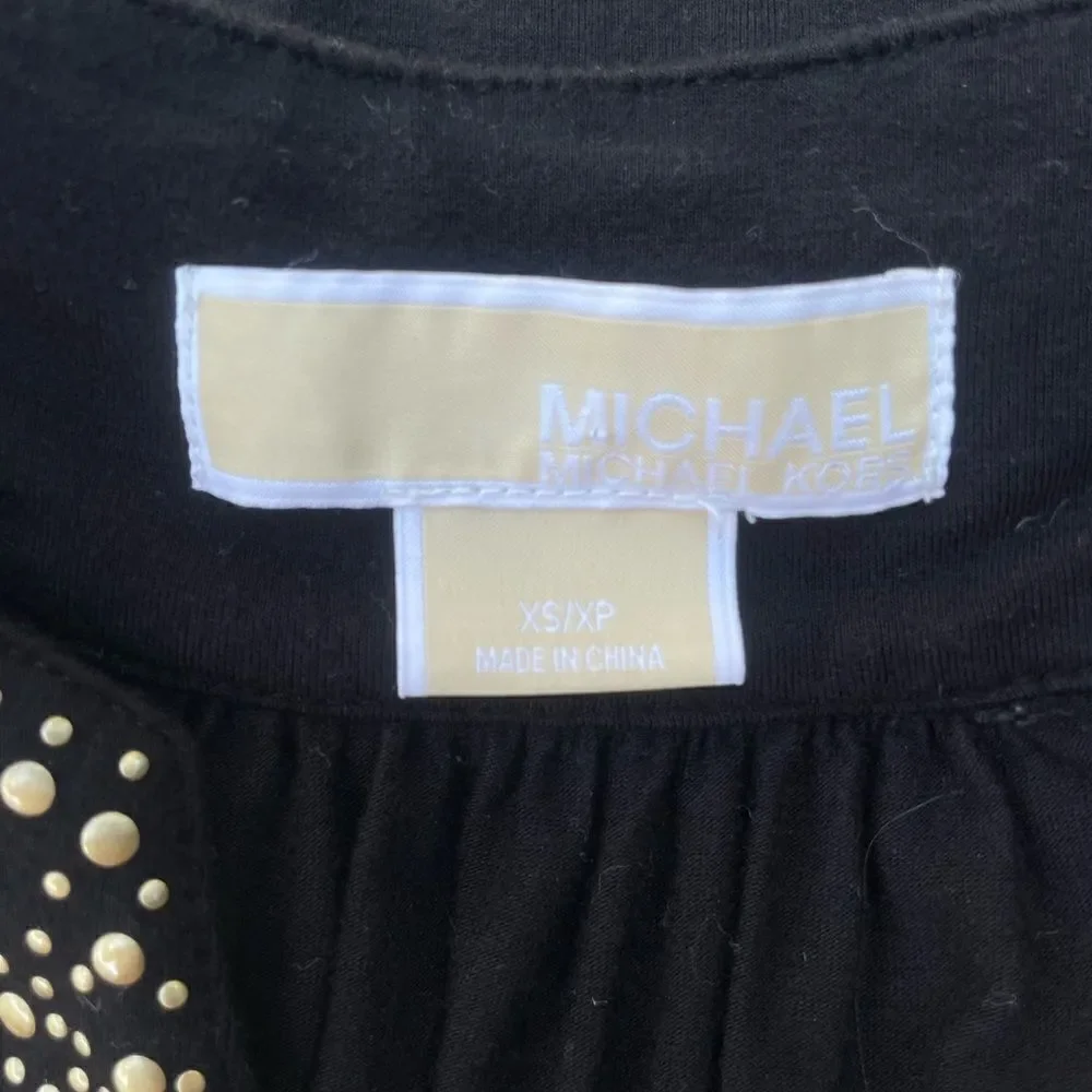 Michael Kors Gold Stud Bib Tank